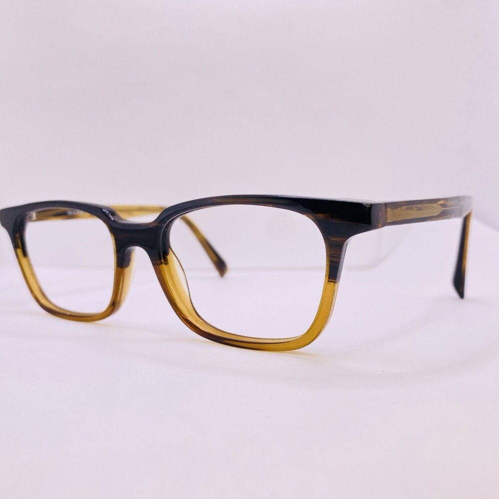 Warby Parker Eyeglasses Authentic Frames Barnett 278 51-18-142 Gradient Brown